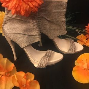 BCBGeneration Open Foot Booties